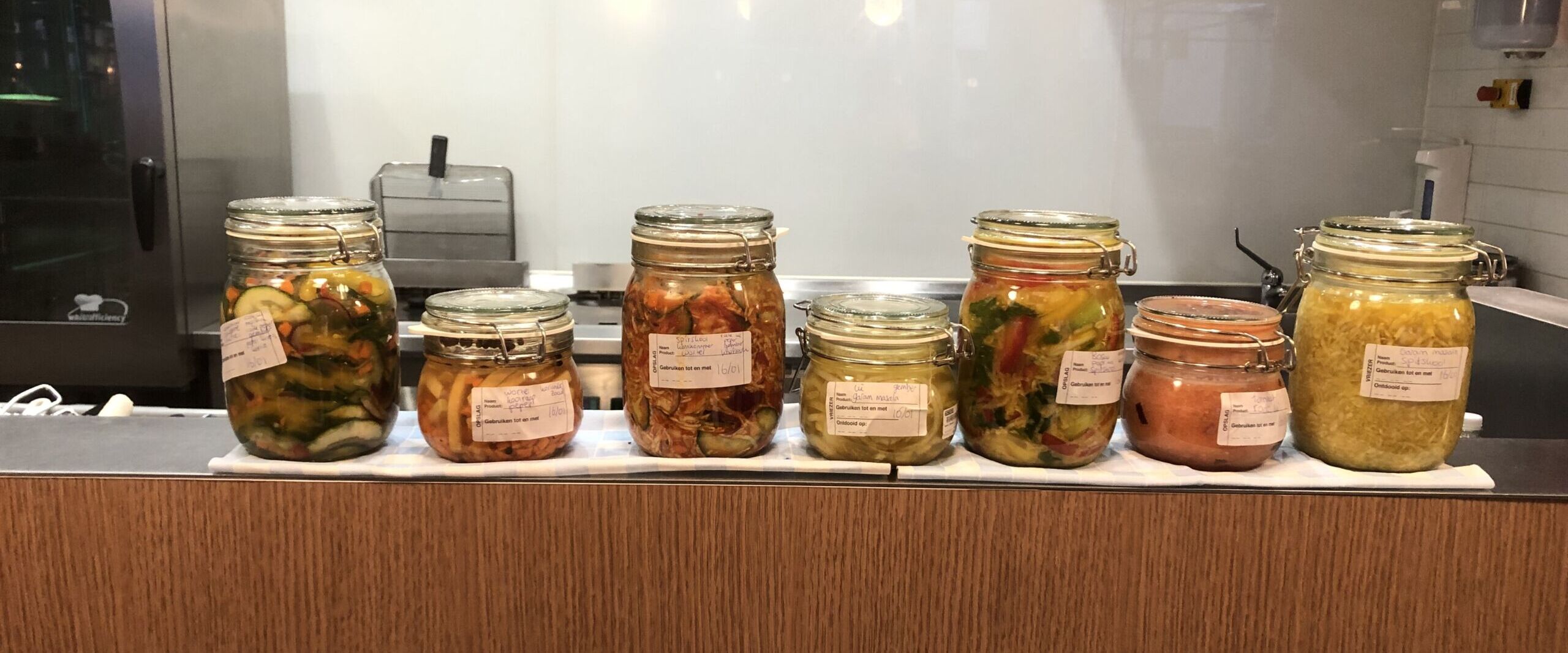 Proeverij met gefermenteerd eten